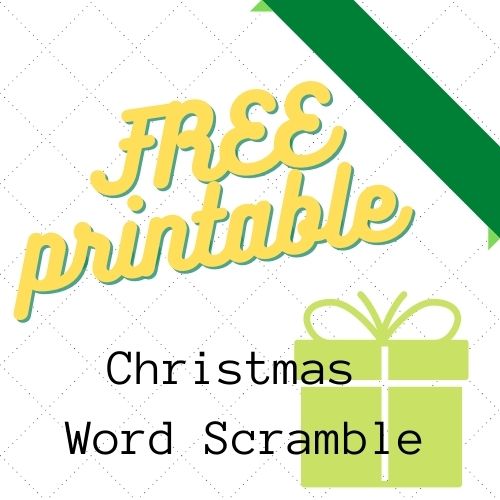 33 Christmas Word Scramble Answers Pdf CandiceKirstin